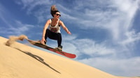 Agadir/ Taghazout, Sandboarding mit kleinen Gruppen in der Wüste - Hizvo