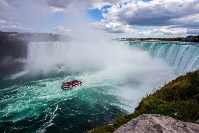 Visit Toronto Niagara Falls Day Tour with Optional Boat Cruise in Niagara Falls, Ontario, Canada