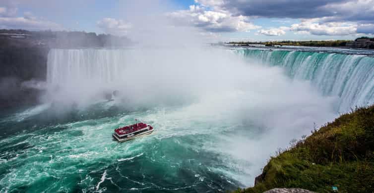 Toronto: Tour di un giorno alle Cascate del Niagara con crociera in barca opzionale