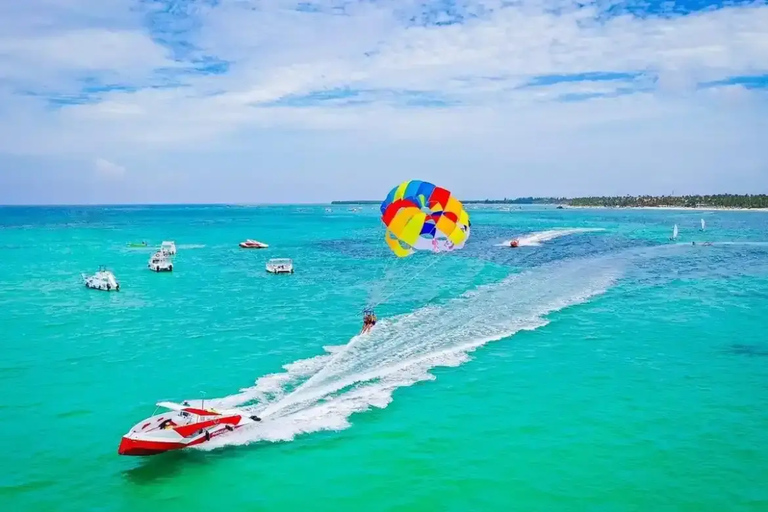 بونتا كانا: جولة غطس، وتزلج هوائي، وغوص مع الشيشة