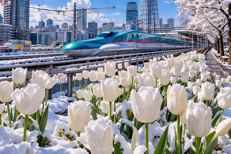 Tokyo Prestige: Luxury Chauffeur Tour with Private Guide 10 Hours Customized Tokyo Tour in Luxury Alford or Vellfire