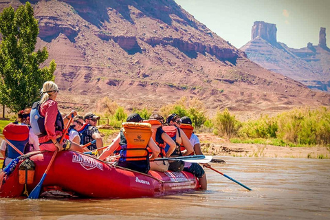 Colorado rivier: Raften halverwege de dag met BBQ lunchMet ophaalservice