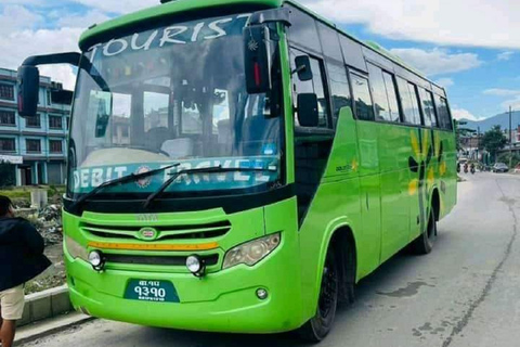 Turistbuss Pokhara till Kathmandu