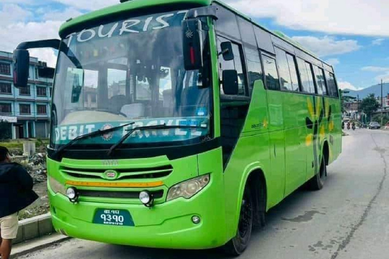 Turistbuss Pokhara till Kathmandu