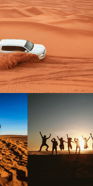 Doha Desert Safari Dune Bashing Sandboarding Camel Ride Getyourguide