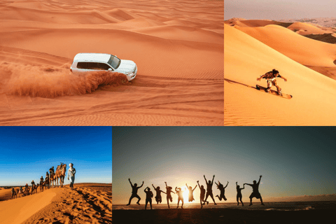 Doha : Safari partagé dans le désert, rallyee dans les dunes, planche à voileVisite privée sans balade à dos de chameau