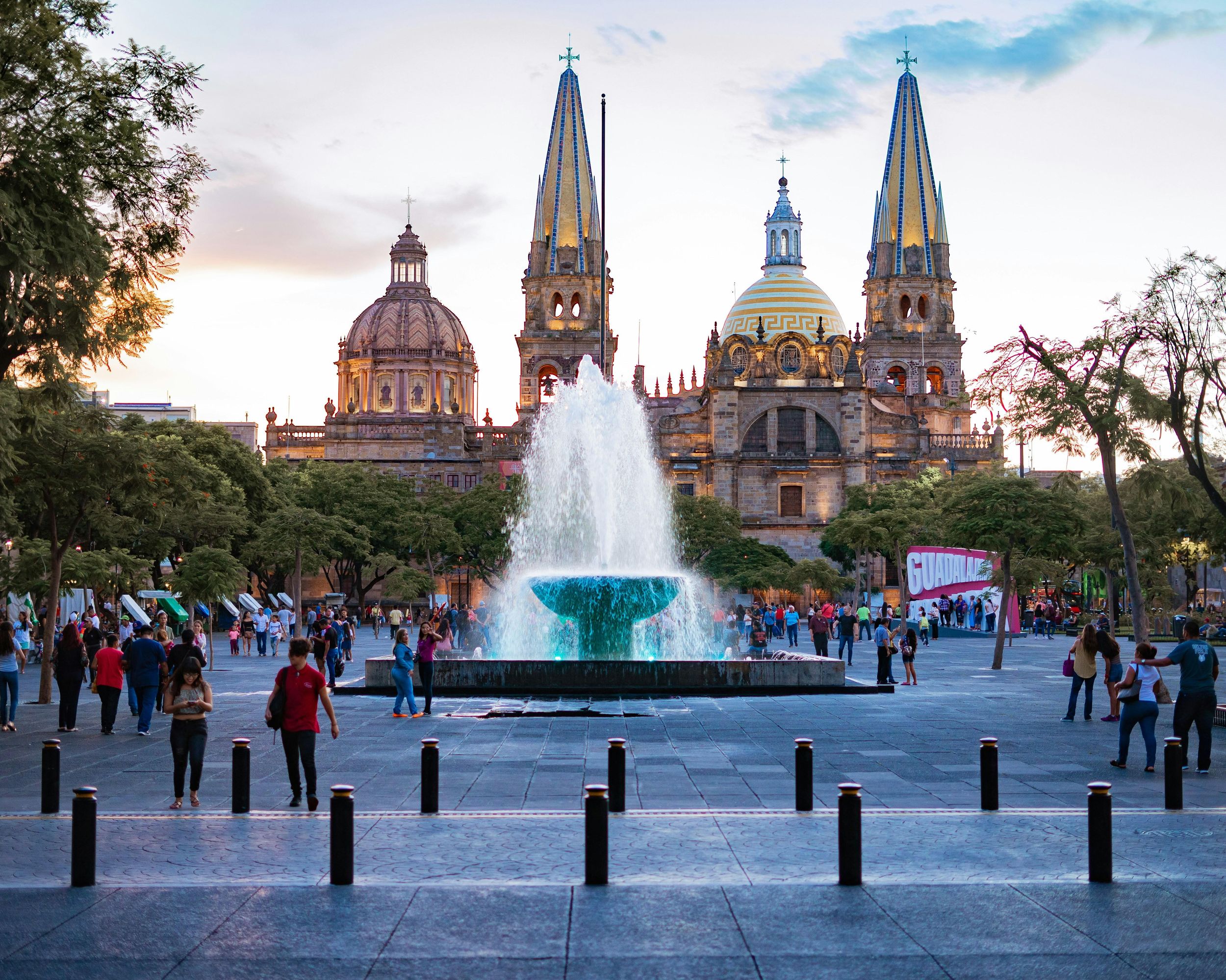 Rundgang durch die Innenstadt von Guadalajara
