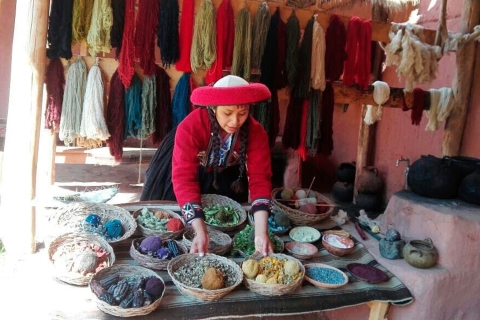 Depuis Cusco : Chinchero, Maras & Moray + Pique-nique avec des lamas