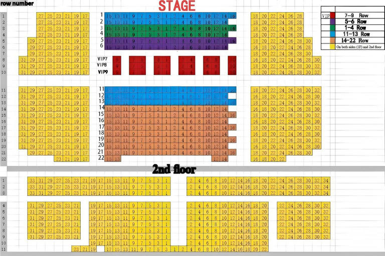 Beijing Red Theatre Kung Fu Acrobatic Show Pre-Booked Ticket 11-13 Row