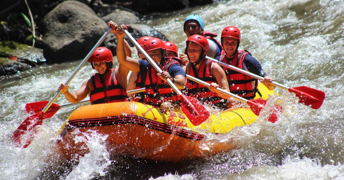 Bali: Ayung River Rafting Adventure (prywatny transfer do hotelu ...