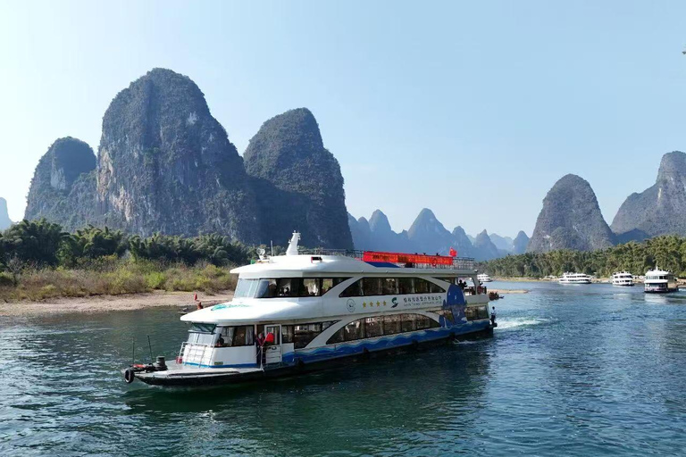 Guilin: Xianggong Hill, Li River Cruise and Show Tour