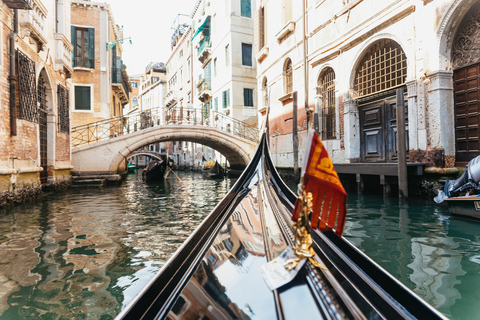 Venice: Grand Canal Gondola Ride with App CommentaryRandom Seating: Shared Gondola Ride (30 min. on gondola)