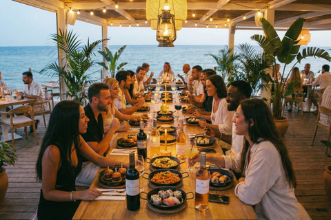 Ibiza: Dinner Ritual™ & Moonlight Boat Trip to the Old Town