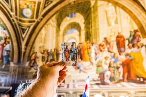 Rom: Vatikanmuseerna och Sixtinska kapellet med köföreträde