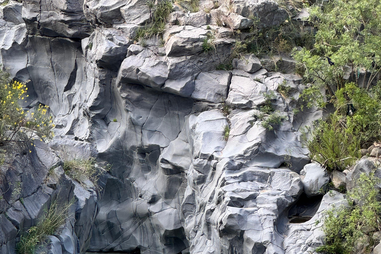 Catania: Etna 3000m and Alcantara Gorges Trek with Pickup