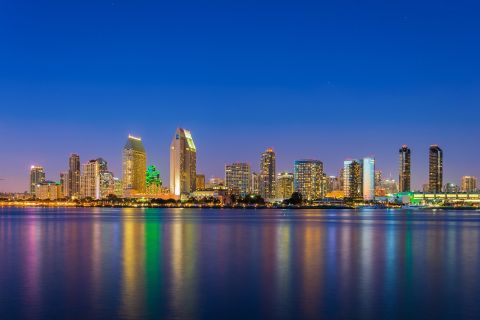 San Diego: tour notturno delle luci della città