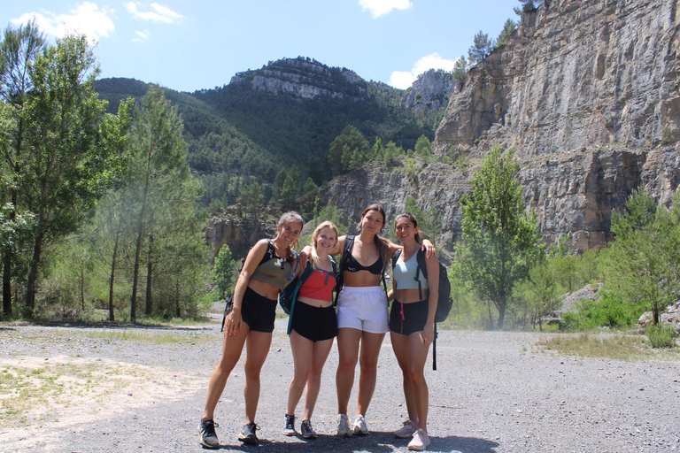 Da Valencia: Montanejos con rafting, kayak o escursioneMontanejos in kayak