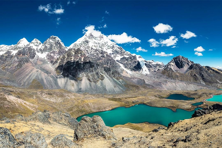 De Cusco: Caminhada pelas 7 lagoas de Ausangate com águas termais