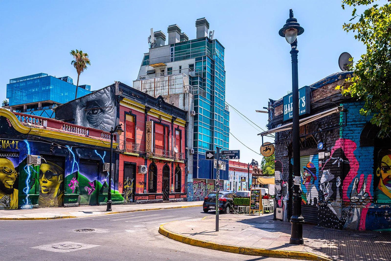 Santiago : tour en téléphérique et visite à pied de la colline San CristóbalExpérience privée : colline de San Cristóbal, funiculaire et téléphérique