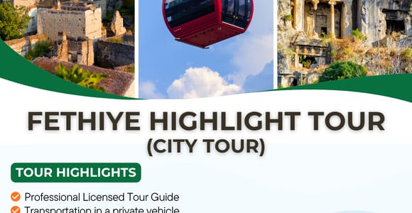 Fethiye All-in-1: Babadağ Cable Car, Ghost Town & Amynthas