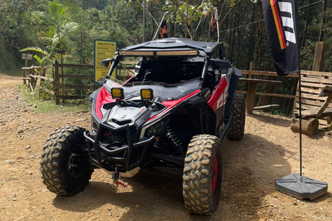 Medellín: Guided forest tour in SxS / UTV in Can-Am Turbo RR XRS 200hp Medellín: Guided forest tour on a Can-Am Turbo RR XRS 200hp UTV