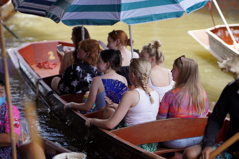 Bangkok: Maeklong Railway Market and Floating Market TourRiver City Bangkok Meeting Point