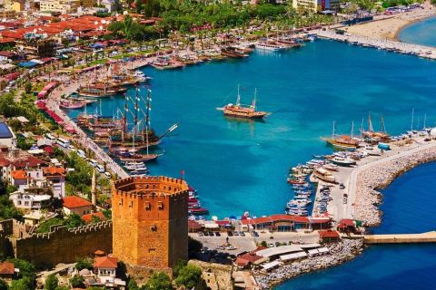 Alanya City Tour With Cable Car & Sunset