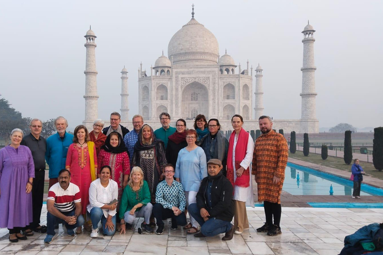 From Jaipur : Taj Mahal and Agra Tour By Car All Inclusive Private Tour with Jaipur Drop-Off Service