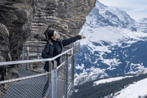 Depuis Zurich : Grindelwald First Top of Adventure Private Trip