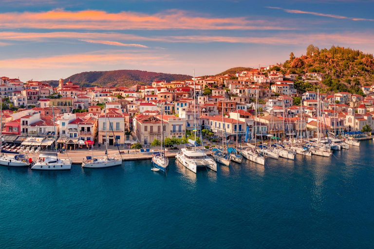 Private Boat Trip Hydra & Poros to Explore Saronic Islands