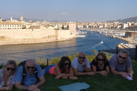 Marseille : Visite à pied des hauts lieux de la ville