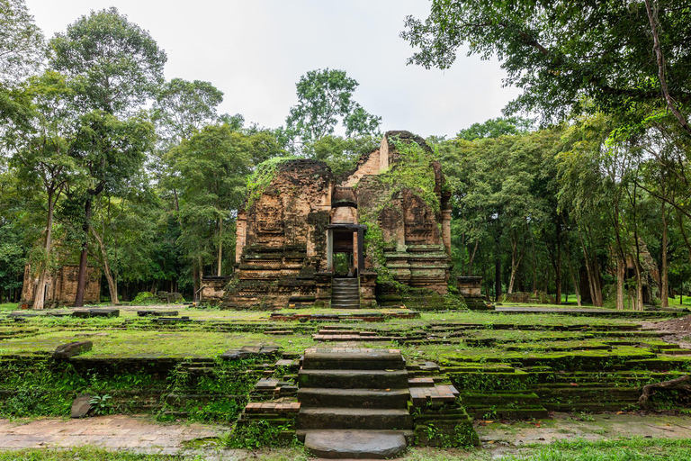 Transfer panorâmico de Phnom Penh para Siem Reap com visitas turísticas