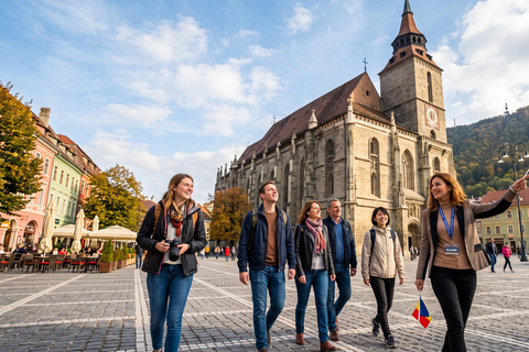 Bucharest: Dracula's Castle, Peles Castle & Brasov Day Trip Audio guide in 24 languages