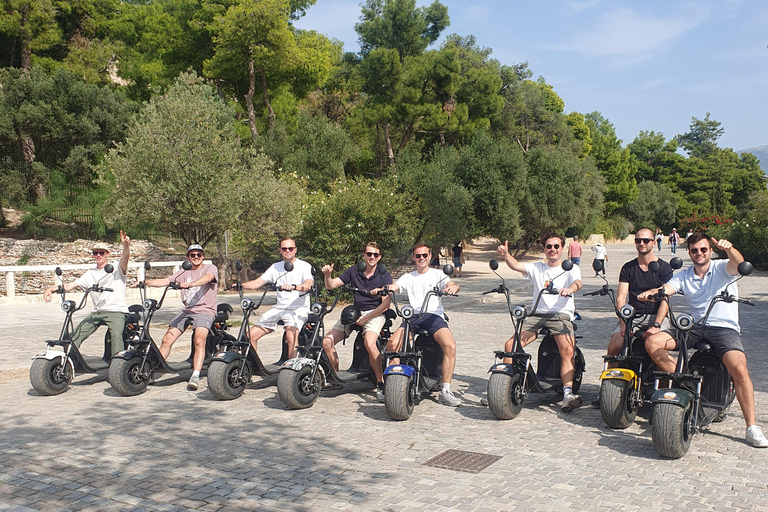 Athens: Premium Guided E-Scooter Tour in Acropolis AreaAthens: Guided E-Scooter Tour in Acropolis Area