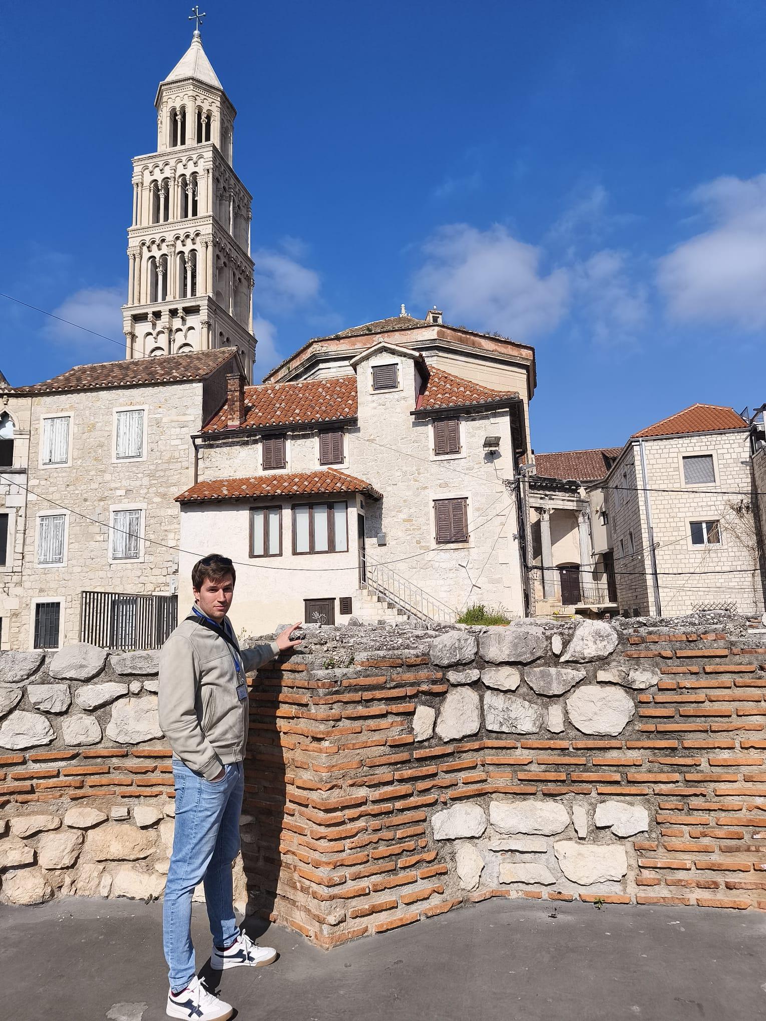 Split: Rundgang mit einem Guide vor Ort durch den Palast auf Französisch