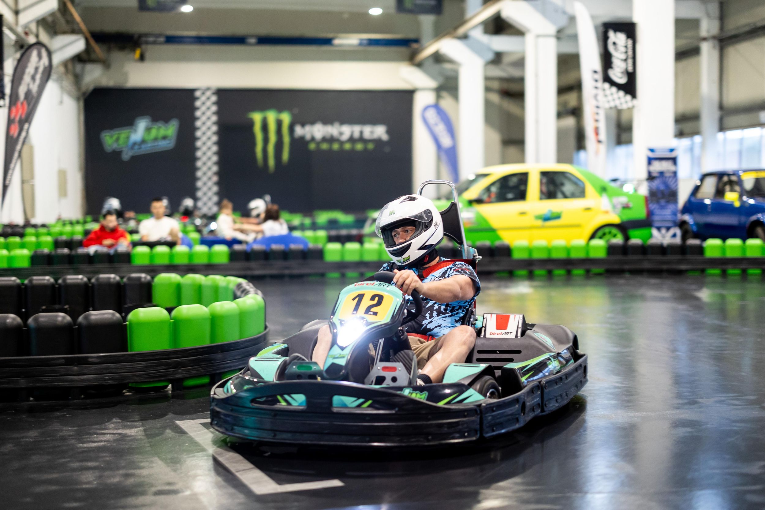 Sibiu: Indoor-Elektro-Gokart-Erlebnis
