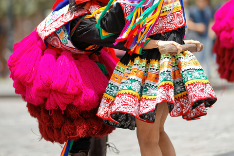 Cusco: City Tour Tour de Medio Día con Sacsayhuamán y Q’enqo Cusco: Morning City Tour with an Andean Dance Experience