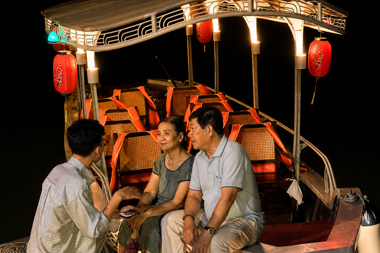 Hue: Evening Perfume River Electric Boat Cruise & Lantern Evening Perfume River Cruise