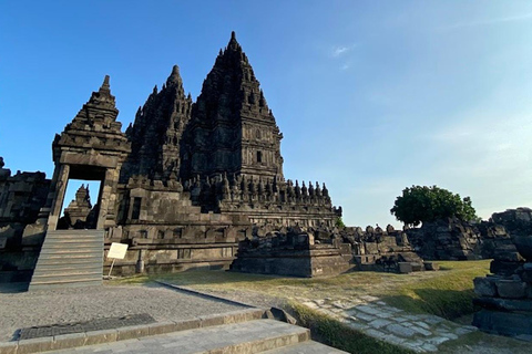 Borobudur, Prambanan, Plaosan, & Ijo Temple Sunset
