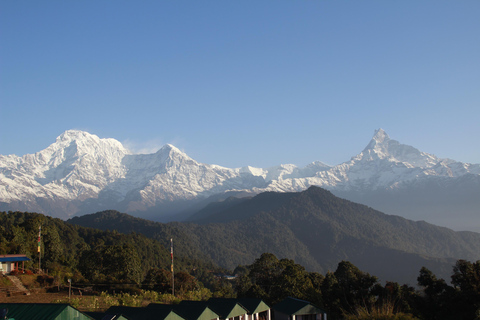 Pokhara: Uma noite de acampamento, com direito a fogueira no acampamento australiano