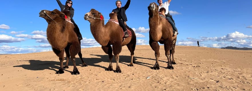 Depuis Oulan-Bator : visite du Semi Gobi et de l'ancienne ville de Karakorum
