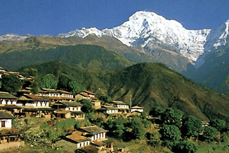 Nepal: Trilha do acampamento base do Annapurna (ABC) saindo de KatmanduNepal: Caminhada pelo acampamento base do Annapurna saindo de Katmandu