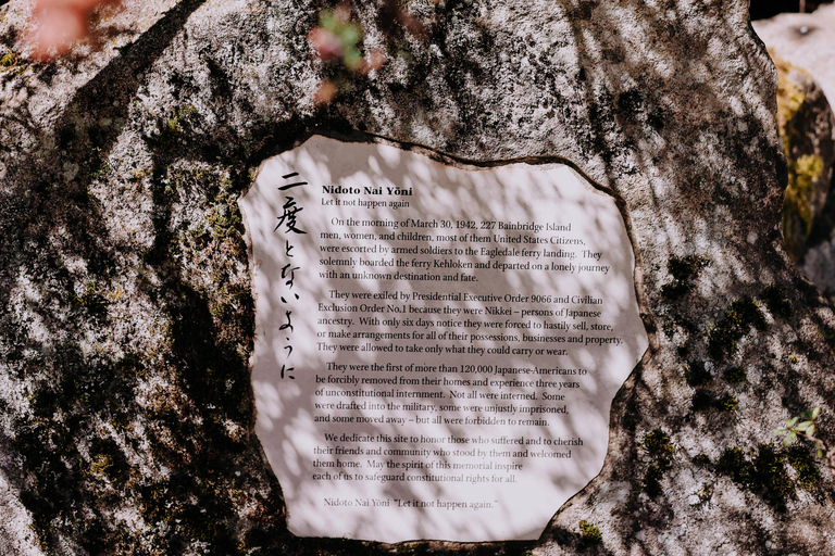 Bainbridge Island Discovery and Whiskey Tour Private Bainbridge Island Discovery and Whiskey Tour