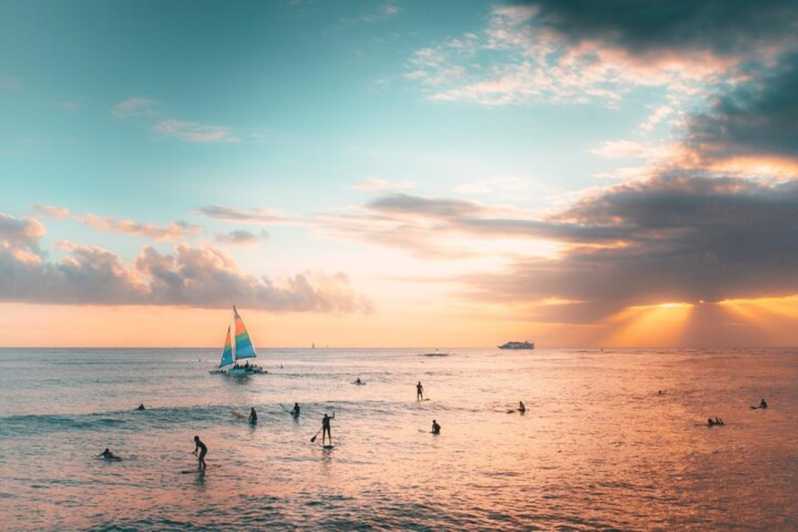 Waikiki: Plavba katamaránom pri západe slnka