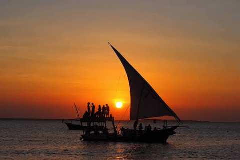 Zanzibar: Private Sunset Cruise With Music At Stonetown Luxury Sunset Cruise With Traditional Music