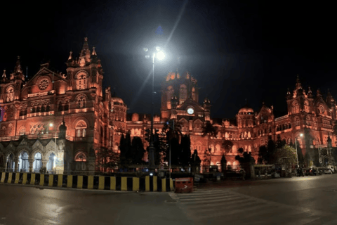 Mumbai by Night: Private Iconic Sights Tour in Lights Private Mumbai Night Tour for Cruise Passengers