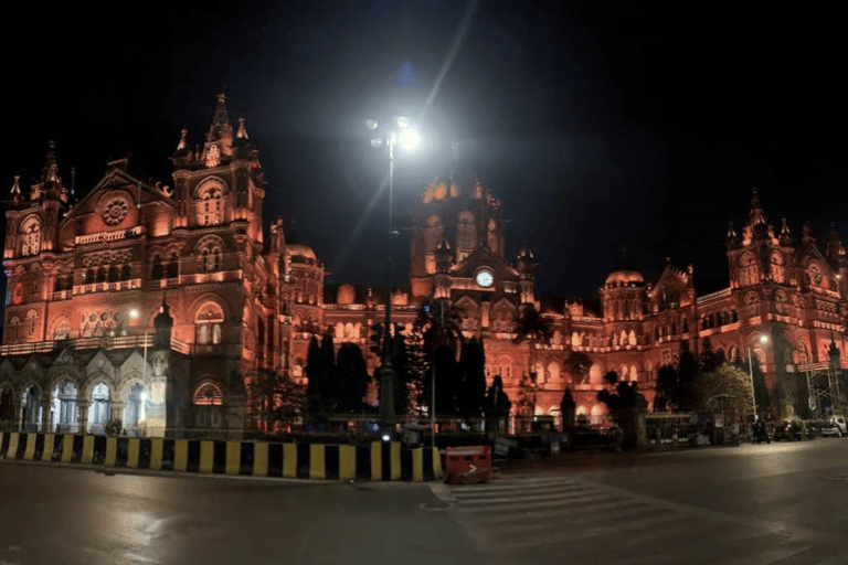 Mumbai by Night: Private Iconic Sights Tour in Lights Private Mumbai Night Tour for Cruise Passengers