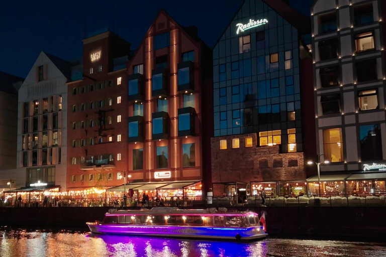 Gdańsk: River Cruise on Motlawa with Meal and Drink Romantic Cruise