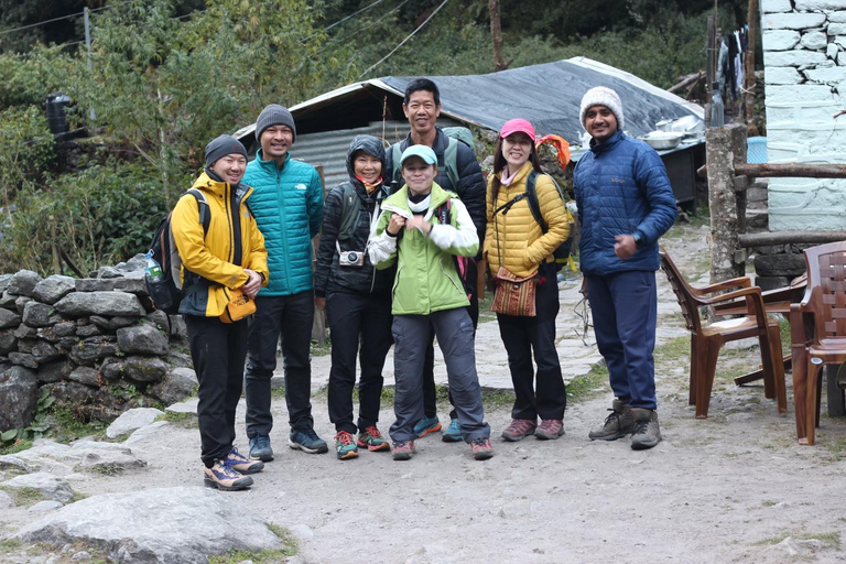 Aventura de 6 días en Langtang : Salida en Grupo Fijo Senderismo Económico