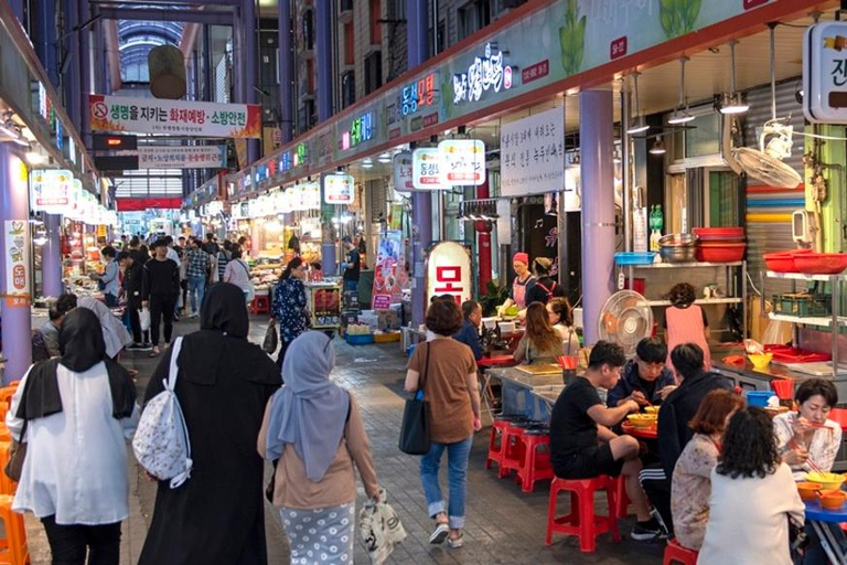 Busan: Sunset, Jagalchi Fish Market, & BIFF Square Tour